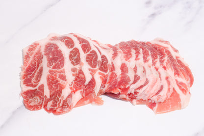 Iberian Pork Collar Slices 伊比利亚薄切梅花猪