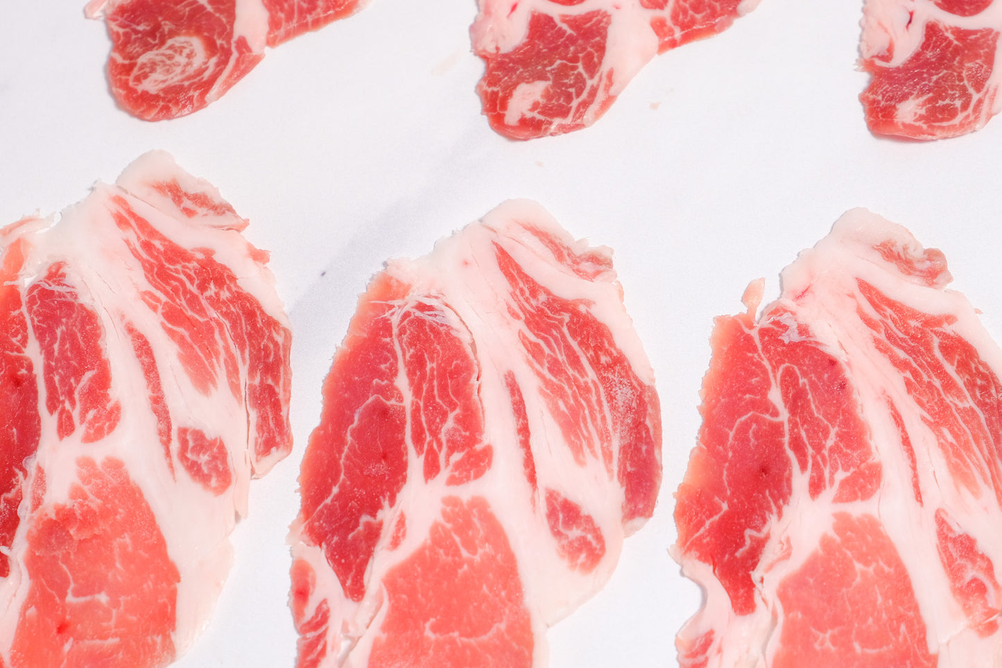 Iberian Pork Collar Slices 伊比利亞薄切黑豬梅花
