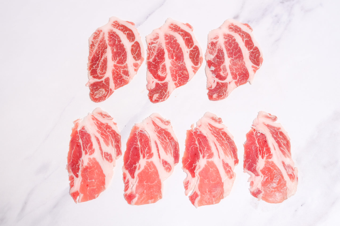 Iberian Pork Collar Slices 伊比利亞薄切黑豬梅花