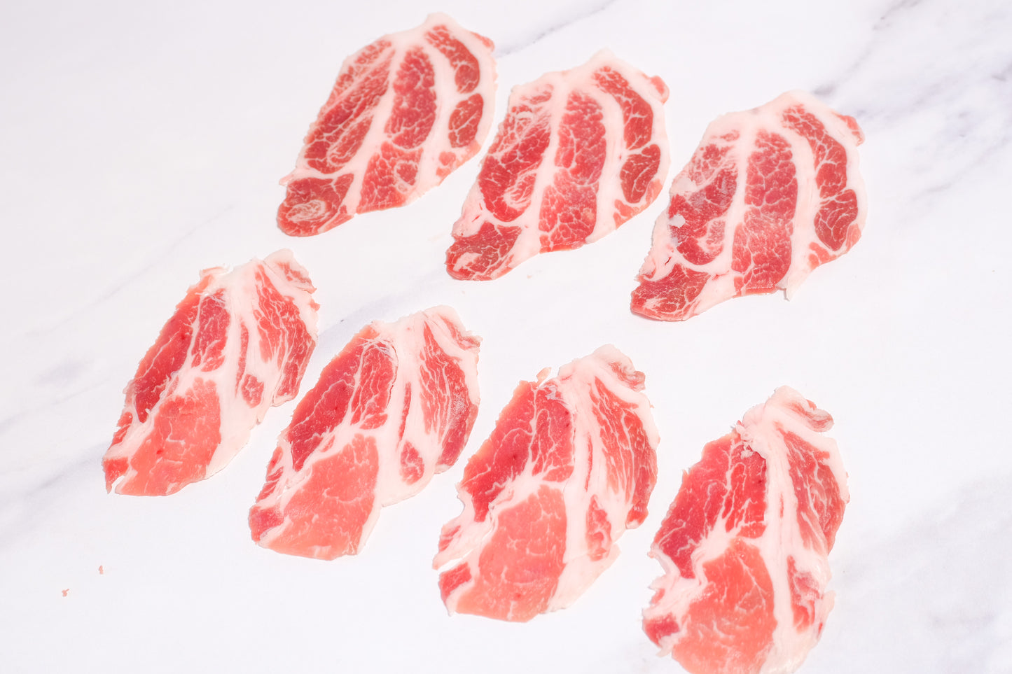 Iberian Pork Collar Slices 伊比利亞薄切黑豬梅花
