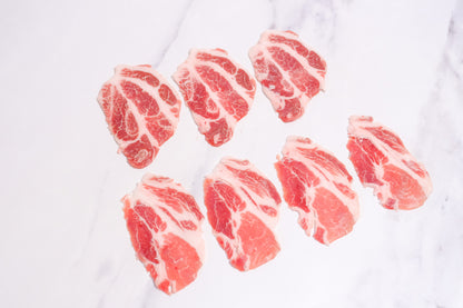 Iberian Pork Collar Slices 伊比利亚薄切梅花猪