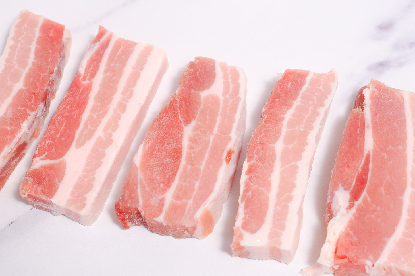 Spanish Pork Belly Thick Cut (Rind off) 去皮西班牙厚切豬五花