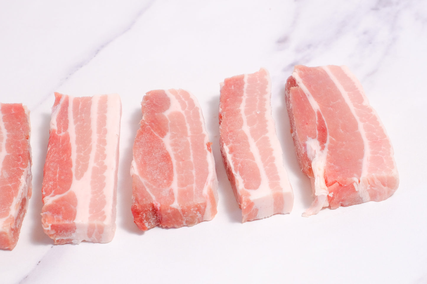 Spanish Pork Belly Thick Cut (Rind off) 去皮西班牙厚切豬五花