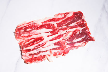 Beef Flank BBQ Slices 牛五花烧肉片