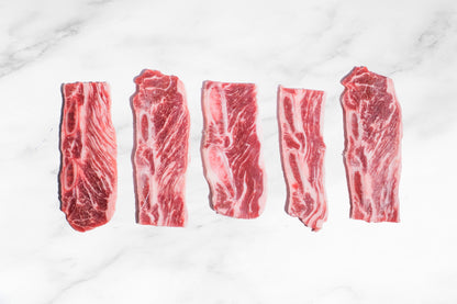 Flanken-Cut Beef Short Ribs 横切带骨牛小排