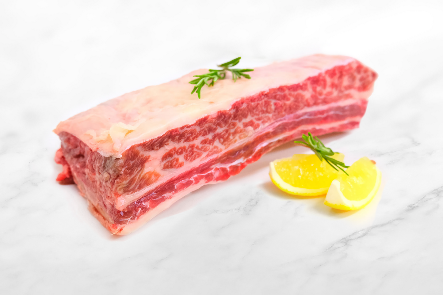 Fresh Angus Short Ribs BMS 4 Block 新鮮整切雪花牛小排