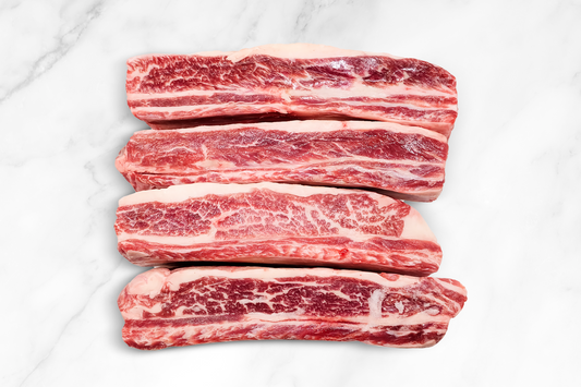 Fresh Angus Short Ribs BMS 4 Block Bulk-buy 整切雪花牛小排家庭裝