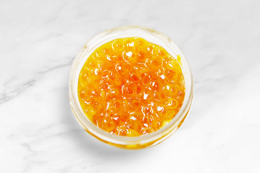 Fresh Salmon Roe Caviar Ikura 新鲜盐浸三文鱼卵