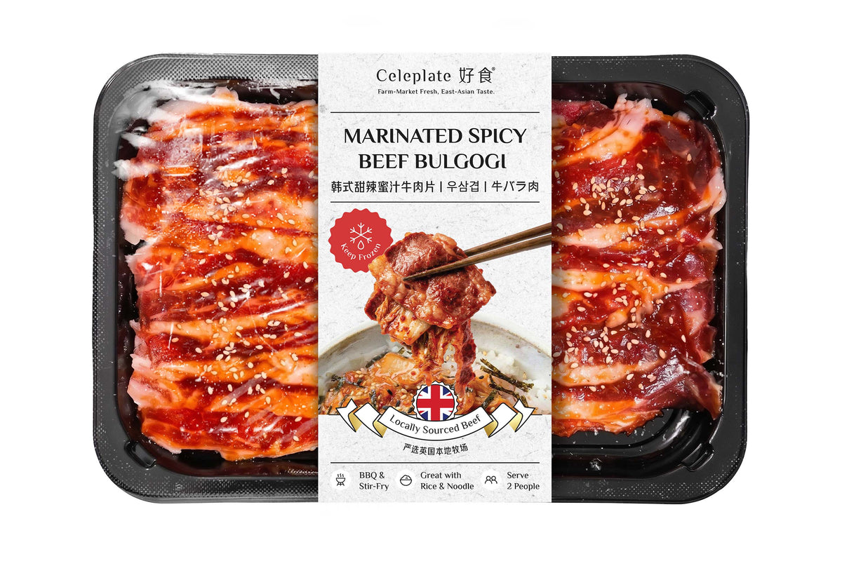 Sweet & Spicy Marinated Beef 韓式甜辣蜜汁嫩肥牛