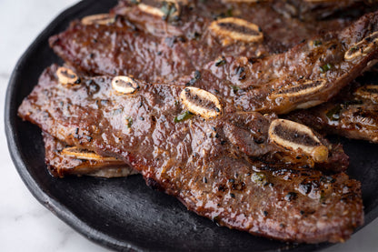 Flanken-Cut Beef Short Ribs 横切带骨牛小排（牛仔骨） 500g