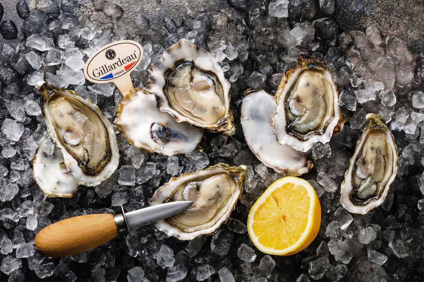 Live French Gillardeau Oyster 6 pcs 活法國吉拉朵生蠔6只