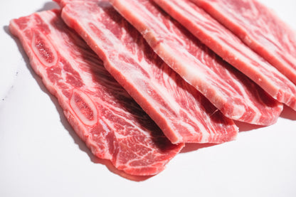 Flanken-Cut Beef Short Ribs 横切带骨牛小排