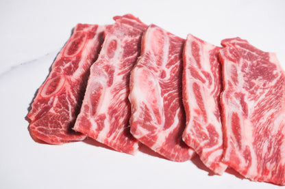 Flanken-Cut Beef Short Ribs 横切带骨牛小排