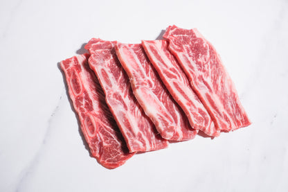Flanken-Cut Beef Short Ribs 横切带骨牛小排