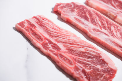 Flanken-Cut Beef Short Ribs 横切带骨牛小排