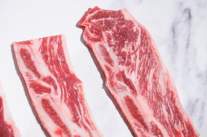 Flanken-Cut Beef Short Ribs 横切带骨牛小排