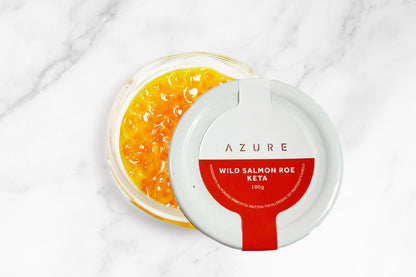 Fresh Salmon Roe Caviar Ikura 新鮮鹽浸三文魚卵