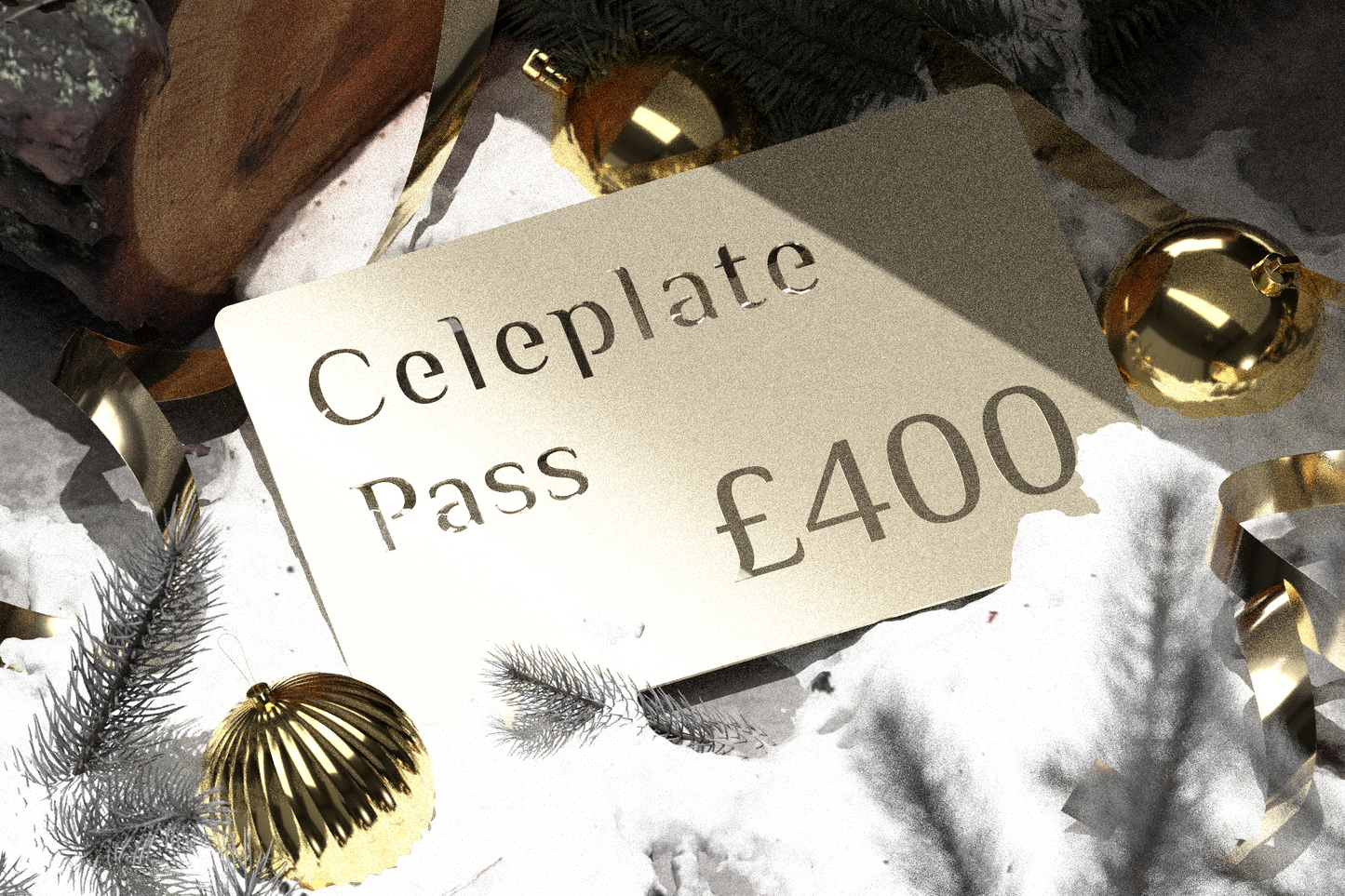 Celeplate Pass 好食會員：充值£400信用額度，送£40