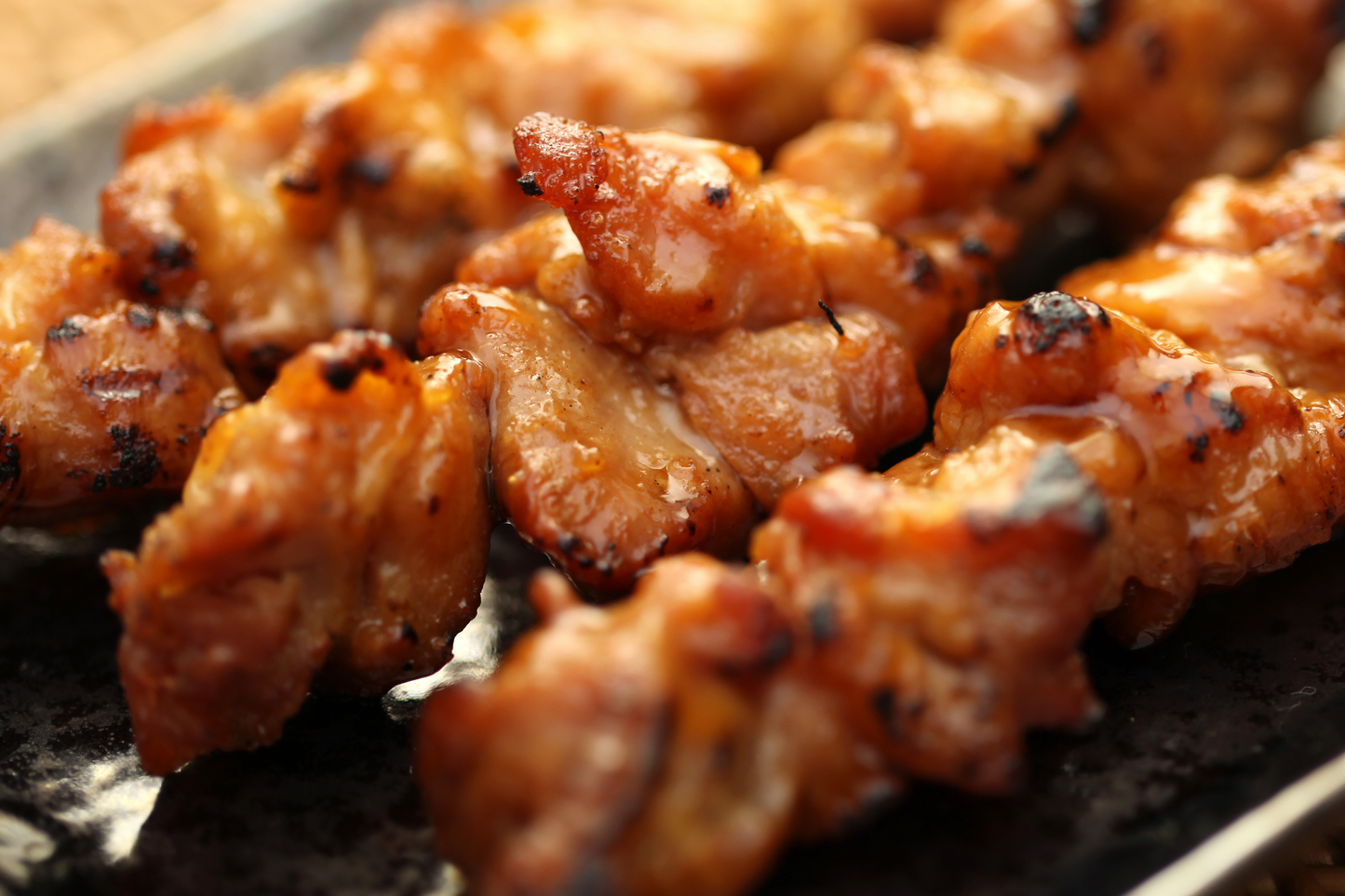 Charcoal Grilled Chicken Yakitori Skewers 日式炭火焼鳥