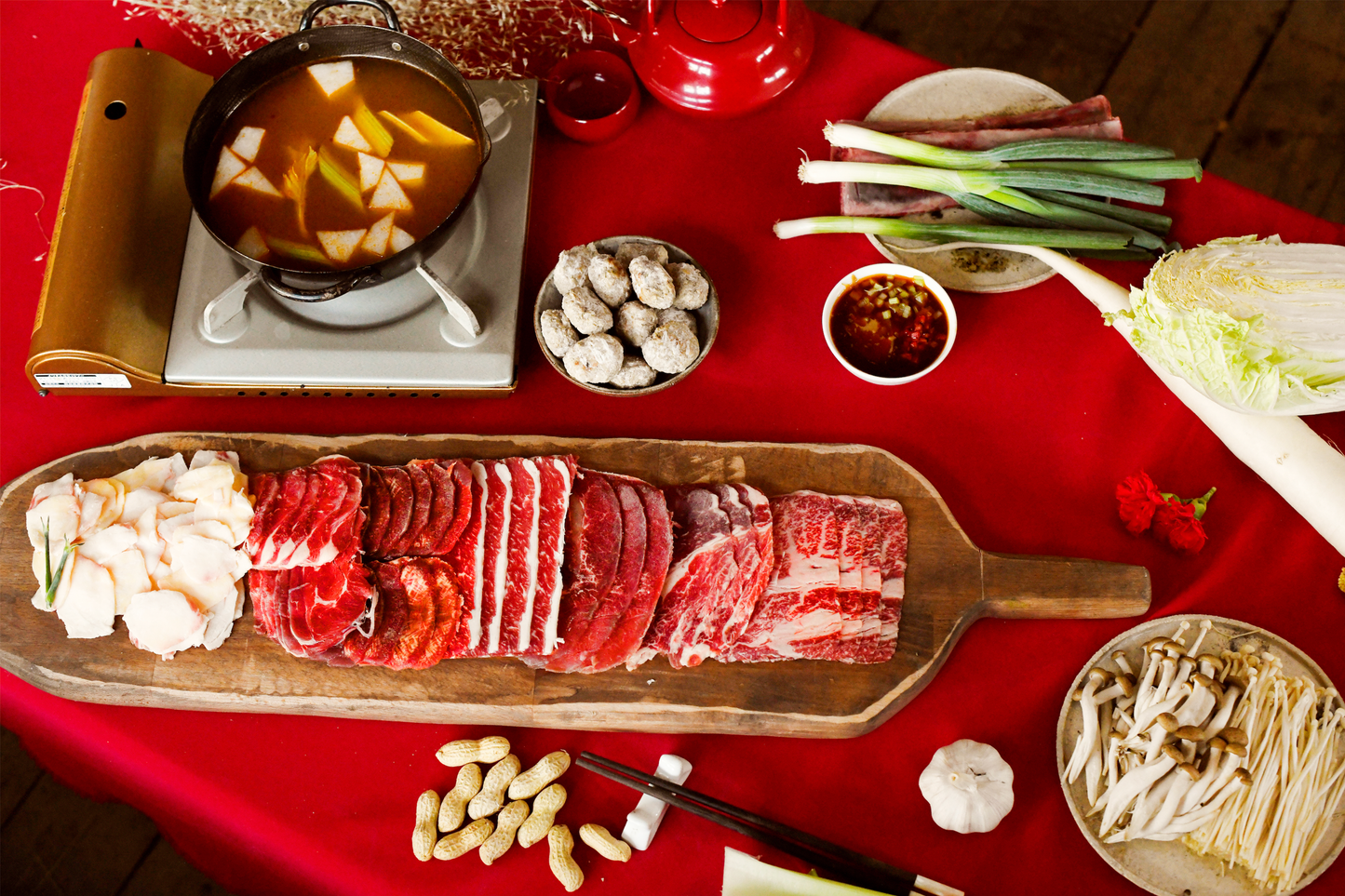 Chaoshan-Style Satay Beef Hotpot 潮汕沙爹牛肉火鍋食材包