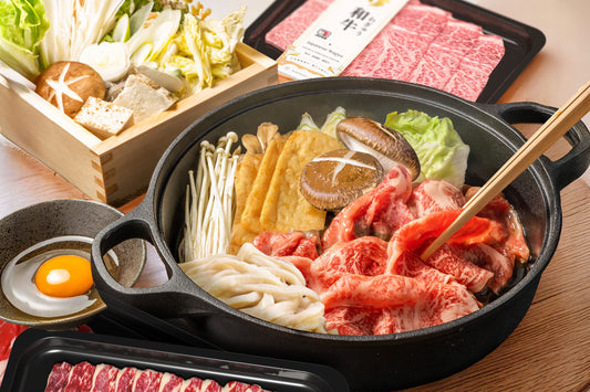 Japanese Sukiyaki Wagyu Hotpot 日本和牛寿喜烧