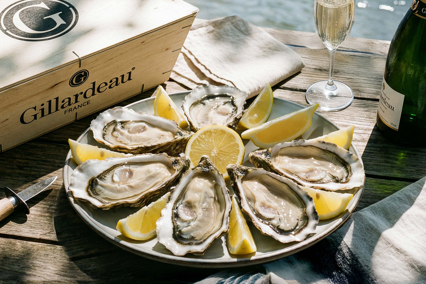 Live French Gillardeau Oyster 6 pcs 活法國吉拉朵生蠔6只