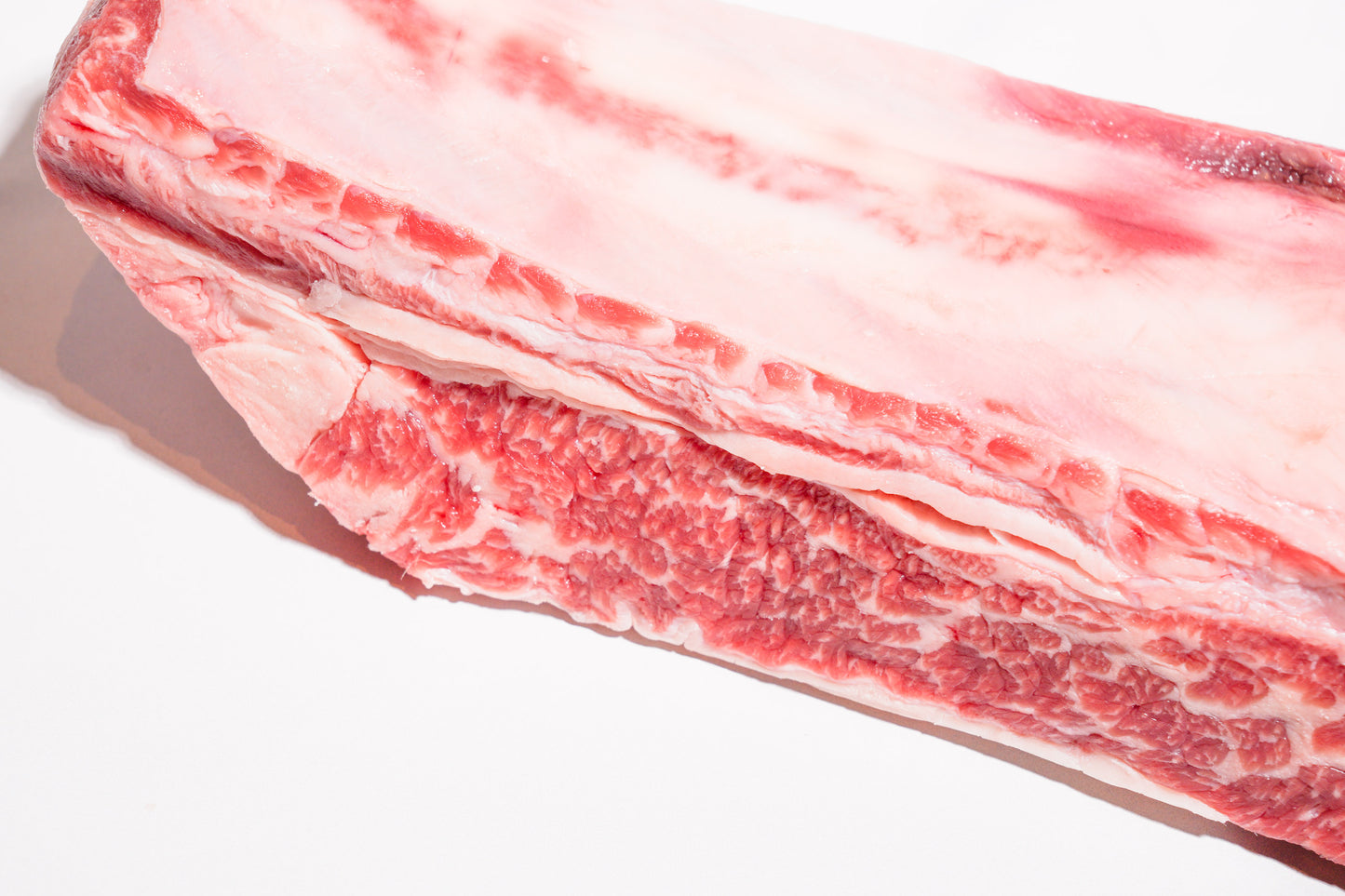 Fresh Short Ribs BMS 4 Block 新鲜整切雪花牛小排