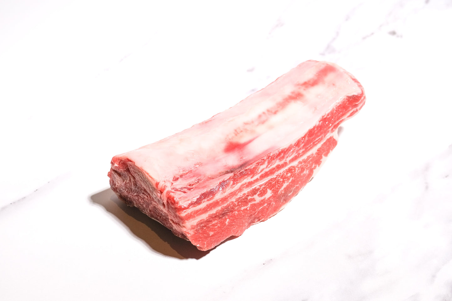 Fresh Short Ribs BMS 4 Block 新鲜整切雪花牛小排