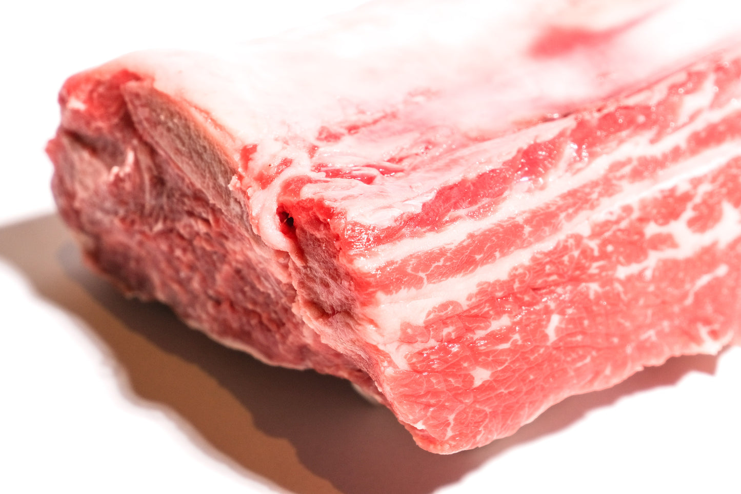 Fresh Short Ribs BMS 4 Block 新鲜整切雪花牛小排