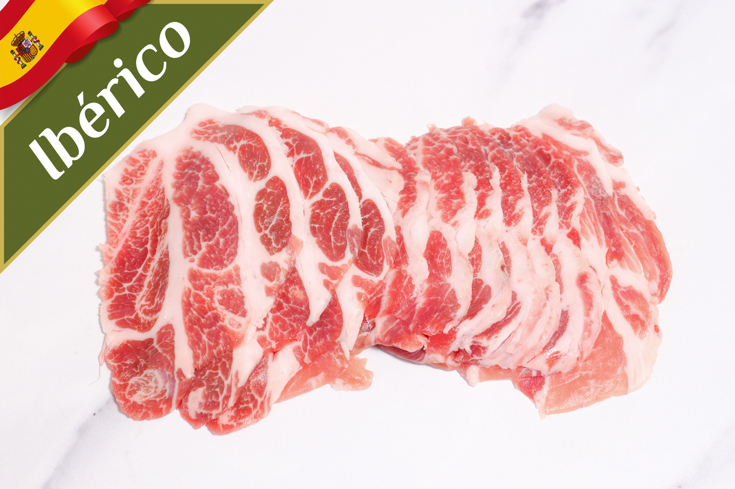 Iberian Pork Collar Slices Bulk-Buy 伊比利亞薄切梅花豬家庭裝