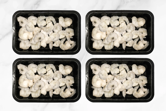Raw Peeled Large King Prawns Bulk-Buy 大号急冻对虾虾仁家庭装