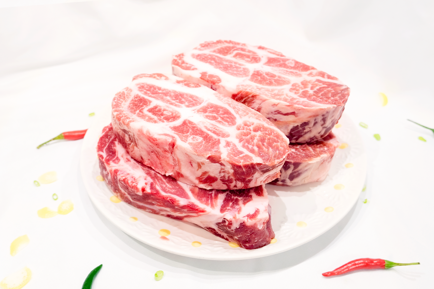 Iberian Pork Collar Block Bulk-buy 伊比利亚黑猪颈家庭装