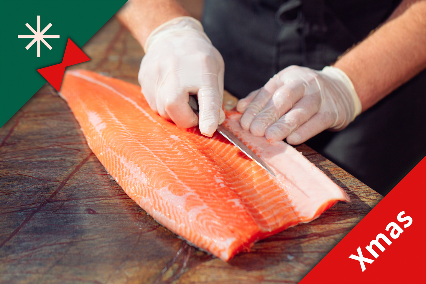 Xmas Pre-Sale: Whole Salmon Fillet Sashimi Grade 刺身级三文鱼整鱼排