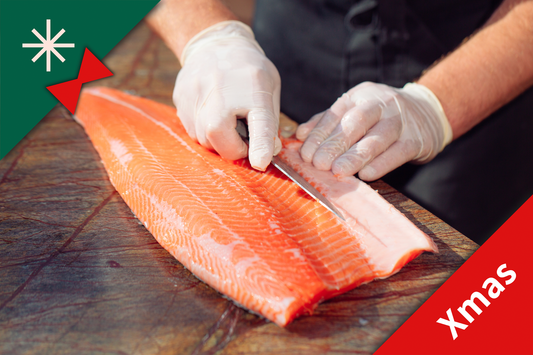 Xmas Pre-Sale: Whole Salmon Fillet Sashimi Grade 刺身级三文鱼整鱼排