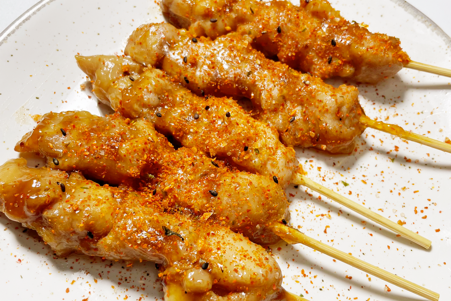 Charcoal Grilled Chicken Yakitori Skewers 日式炭火焼鳥