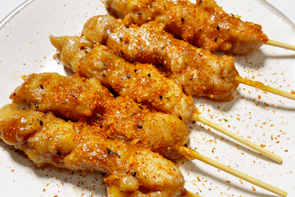 Charcoal Grilled Chicken Yakitori Skewers 日式炭火烧鸟