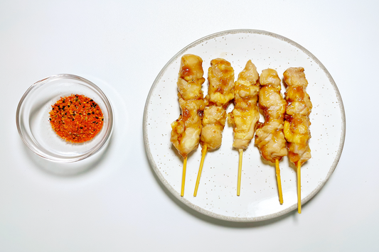 Charcoal Grilled Chicken Yakitori Skewers 日式炭火焼鳥