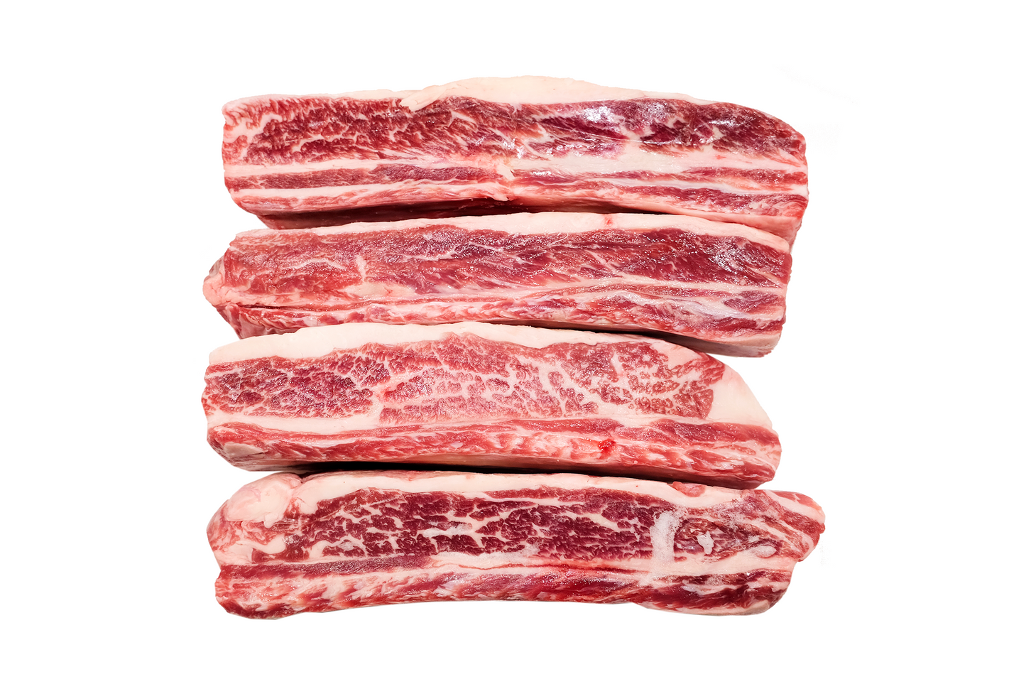 Fresh Angus Short Ribs BMS 4 Block Bulk-buy 整切雪花牛小排家庭裝