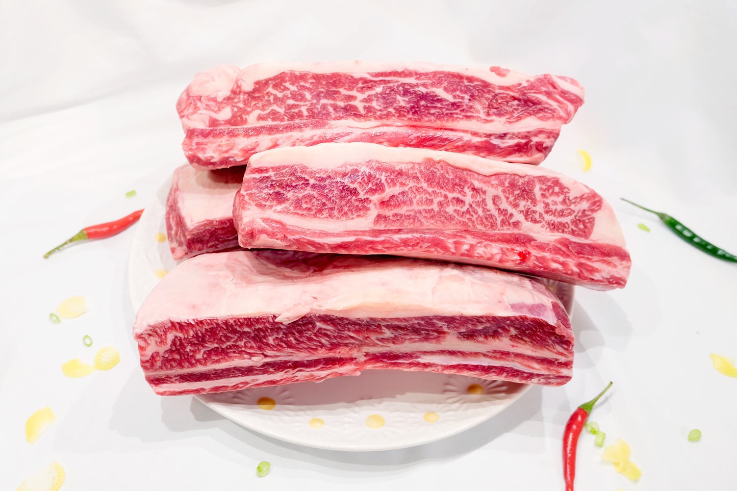 Fresh Angus Short Ribs BMS 4 Block Bulk-buy 整切雪花牛小排家庭裝