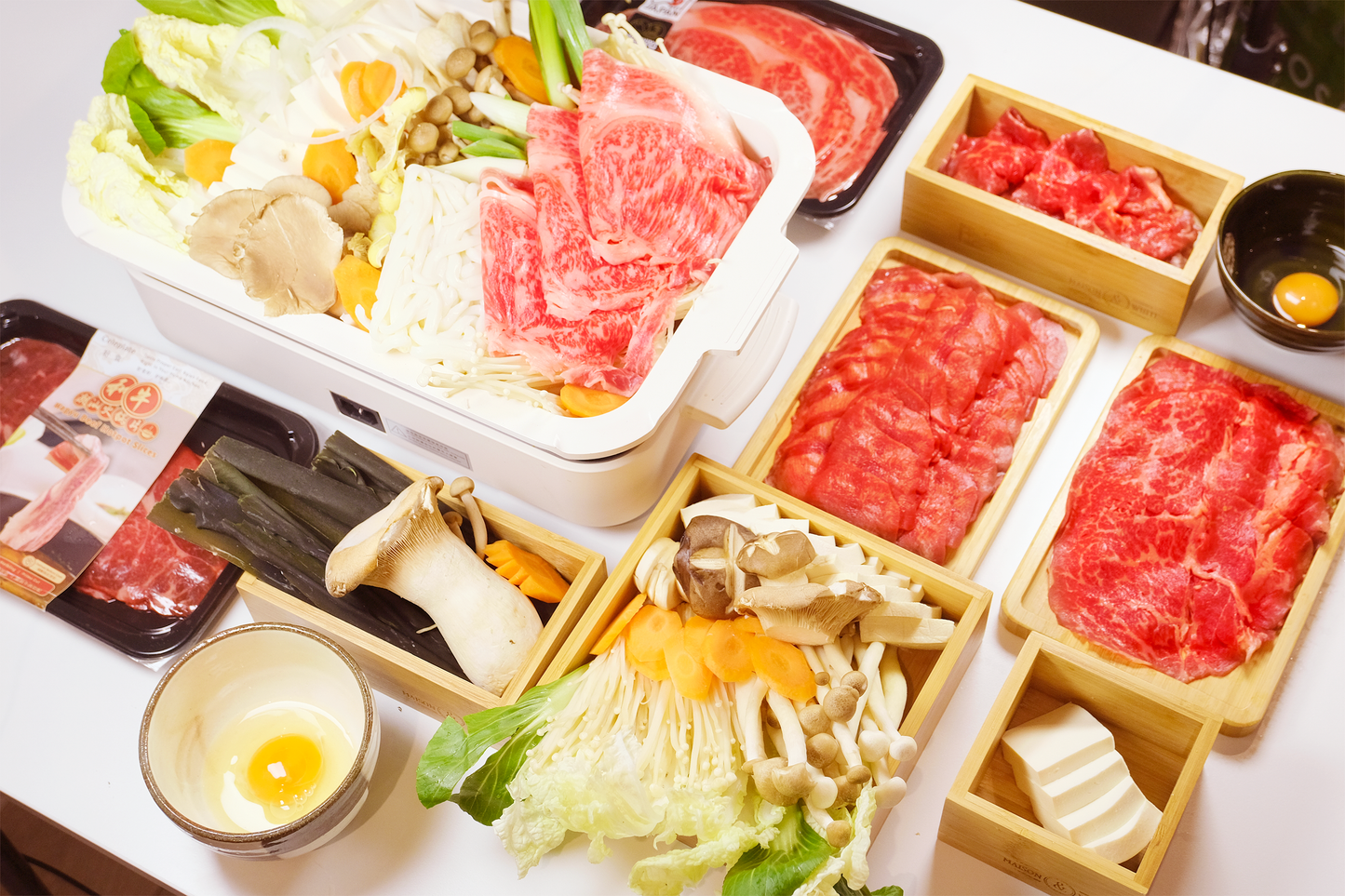 Japanese Sukiyaki Wagyu Hotpot 日式和牛寿喜烧食材包