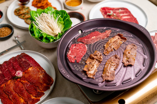 韩式炭火烧烤食材包：经典搭配 고기구이